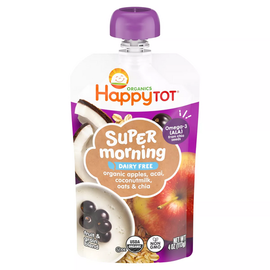 Super Morning Apples, Acai, C/nut Milk, Oats & Chia 4oz