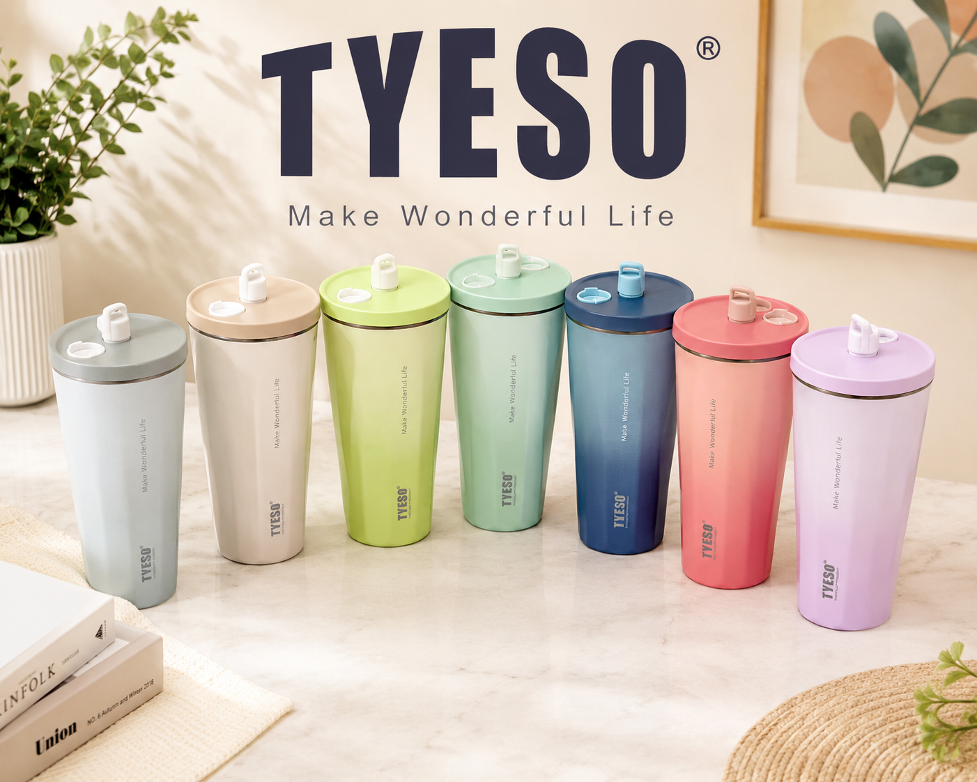 Insulated Vacuum Tumbler 470ml 7Asst