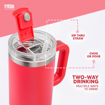 Insulated Vacuum Tumbler 900ml Asst