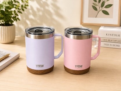 Insulated Vacuum Mug 530ml 8Asst