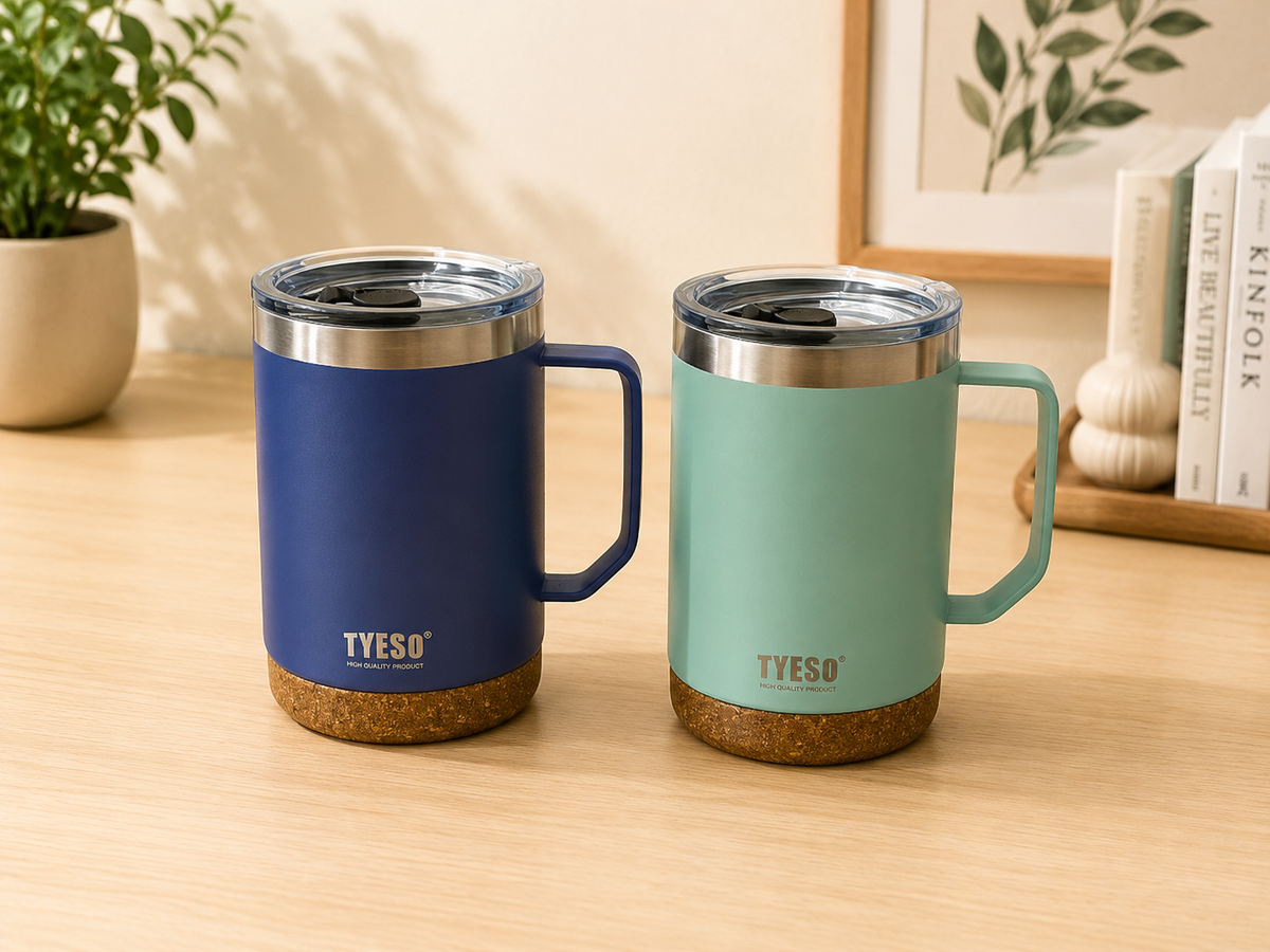 Insulated Vacuum Mug 530ml 8Asst