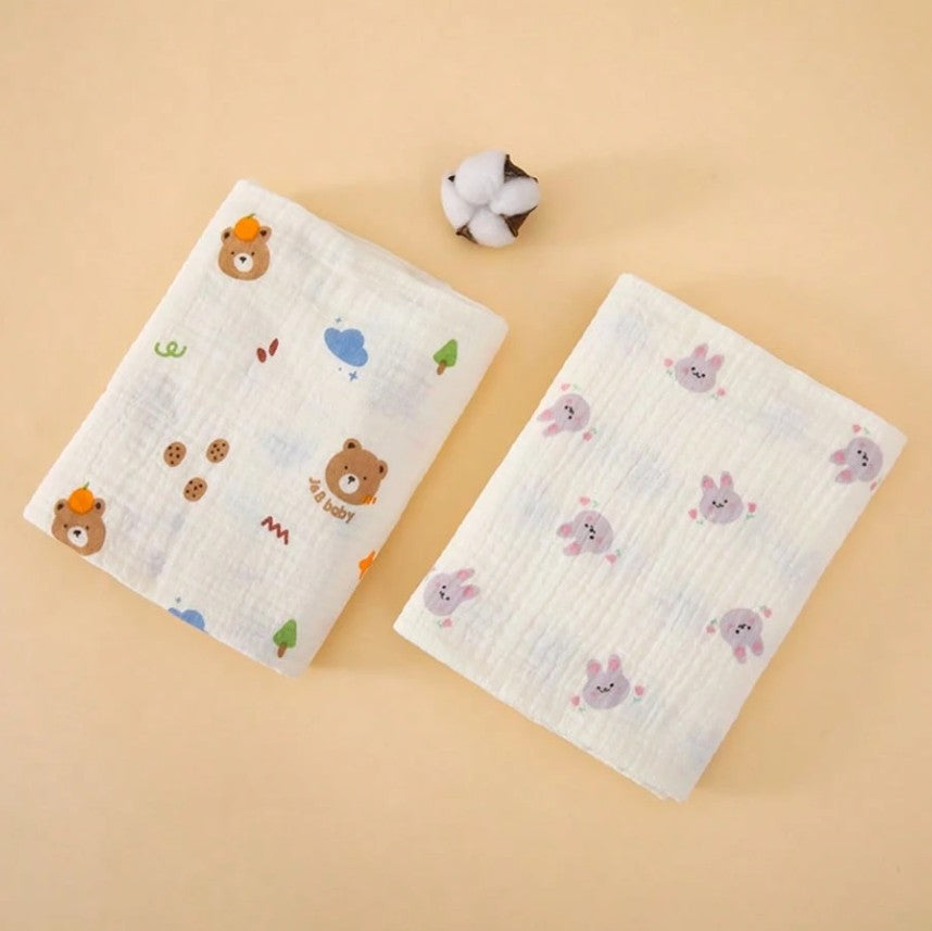 Baby Muslin Gift Set 4pc Set