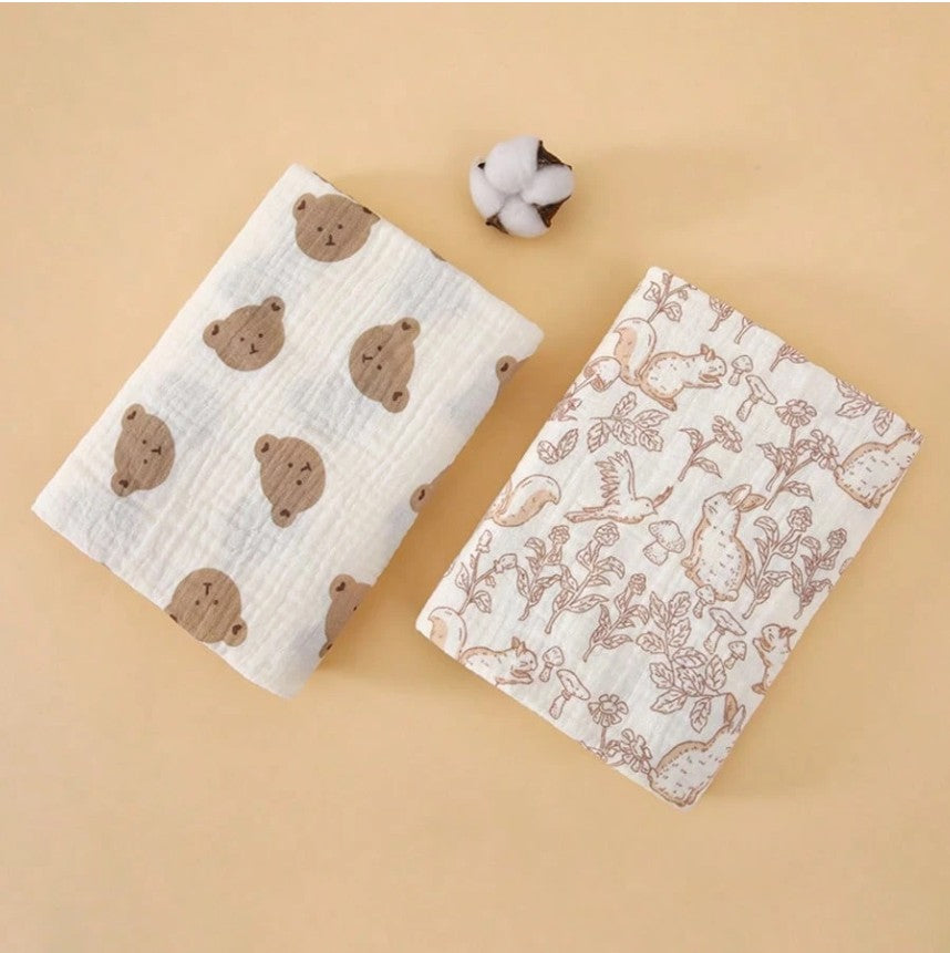 Baby Muslin Gift Set 4pc Set