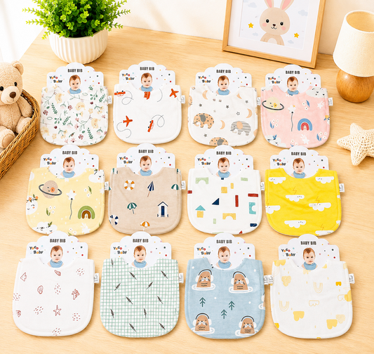 Baby Feeding Bib Printed