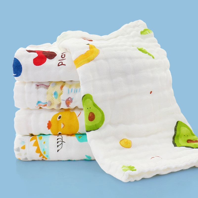 Baby Muslin Washcloth Assorted
