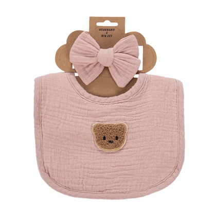 Baby Muslin Headband Set 2pc