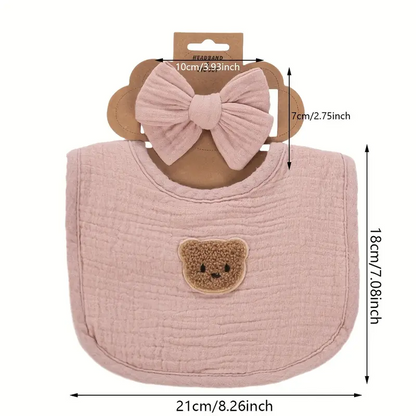 Baby Muslin Headband Set 2pc