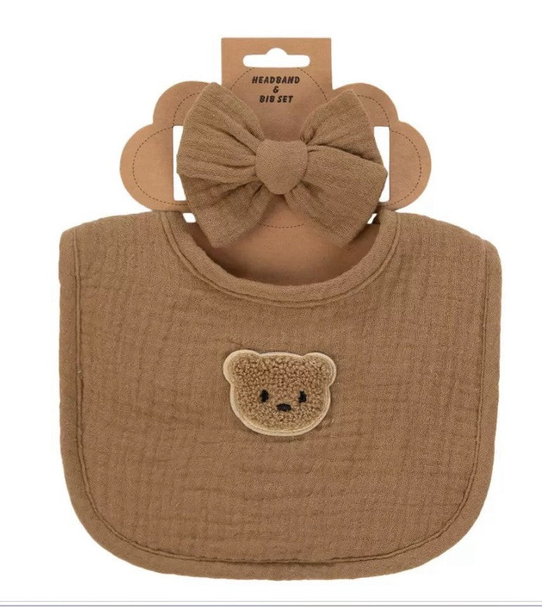 Baby Muslin Headband Set 2pc