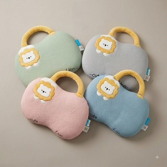 Baby Pillow Lion Print Asst