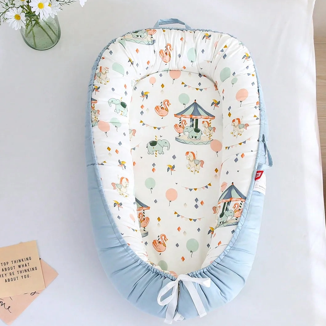 Baby Lounger Bed w/Pillow
