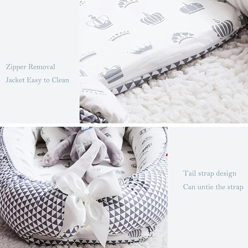 Baby Lounger Bed w/Pillow