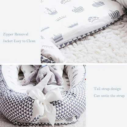 Baby Lounger Bed w/Pillow