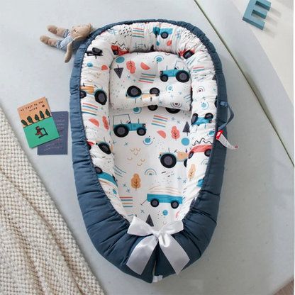 Baby Lounger Bed w/Pillow