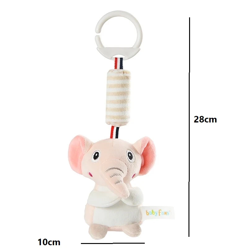 Baby Rattle Plush Toy