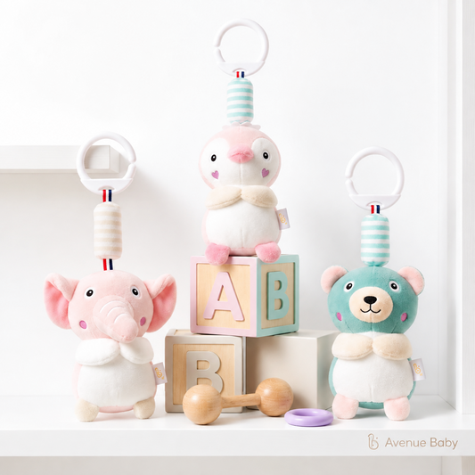 Baby Rattle Plush Toy