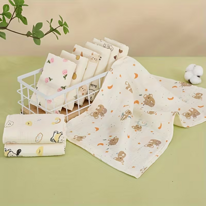 Baby Face Muslin Towel 100% Cotton
