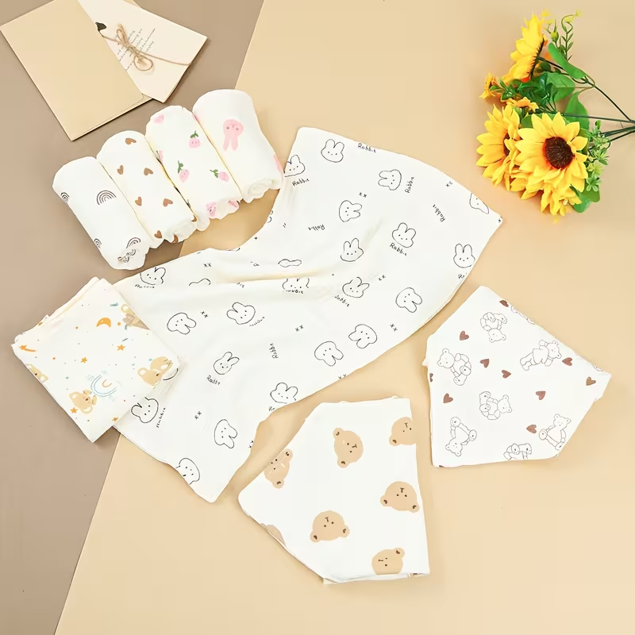 Baby Face Muslin Towel 100% Cotton