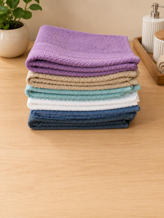 Soft Face Towel 100% Cotton (34x34cm)