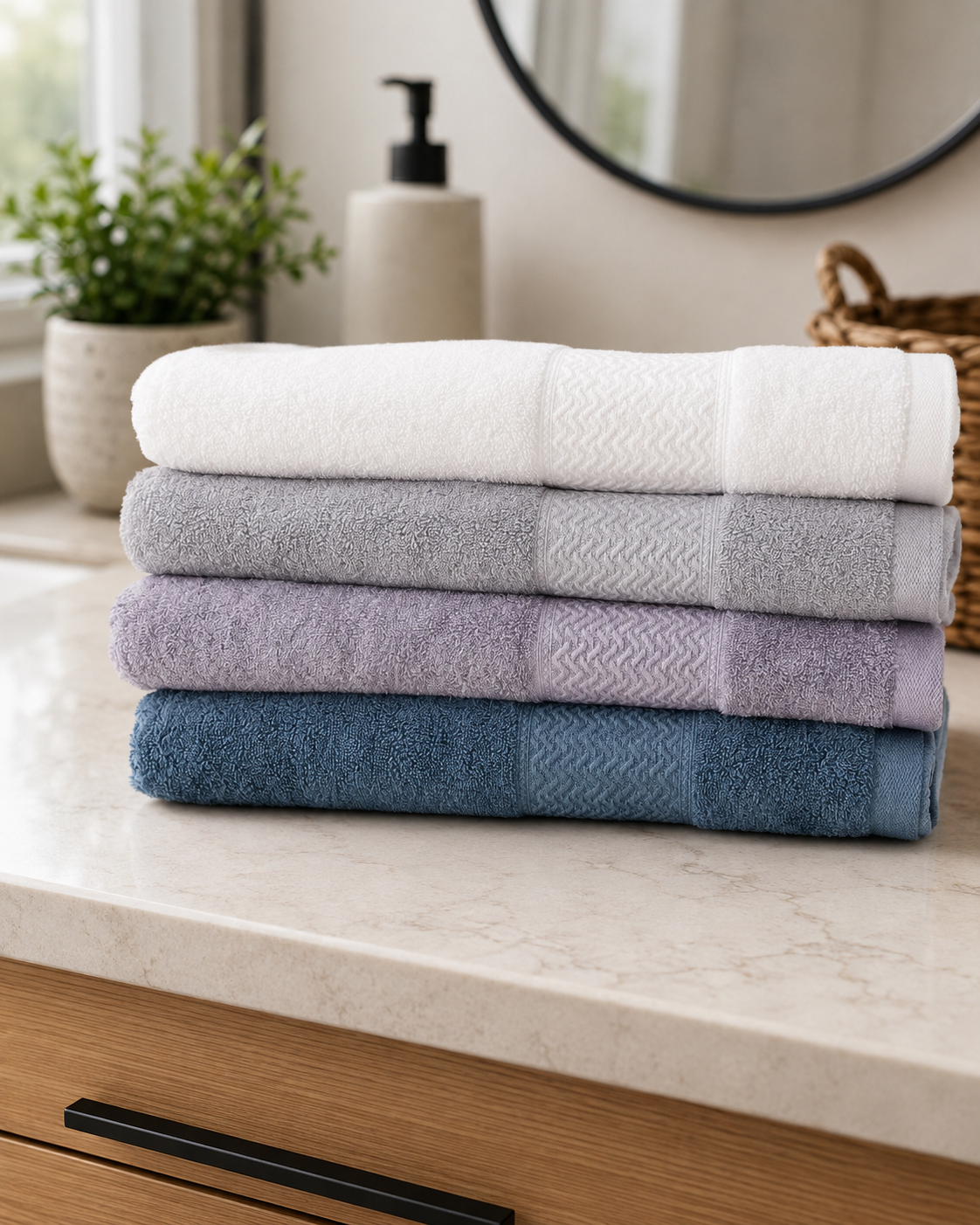Soft Bath Towel 100% Cotton (70x140cm)