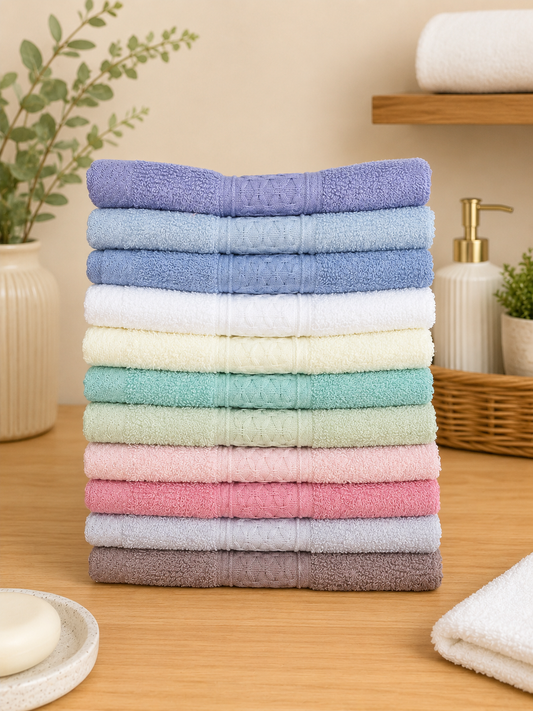 Face Towel 100% Cotton (34x34cm)