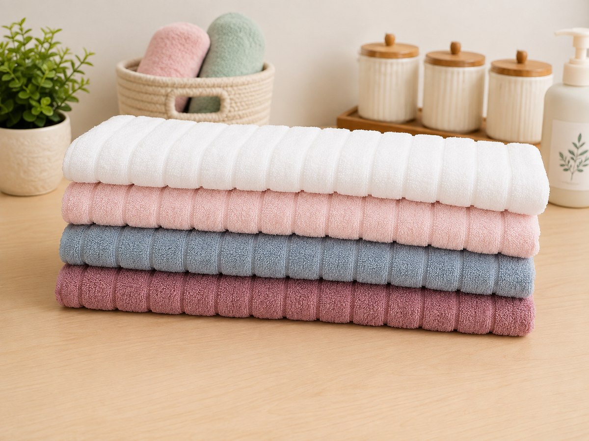 Plush Hand Towel 100% Cotton (40x80cm)