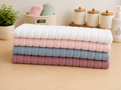 Plush Hand Towel 100% Cotton (40x80cm)