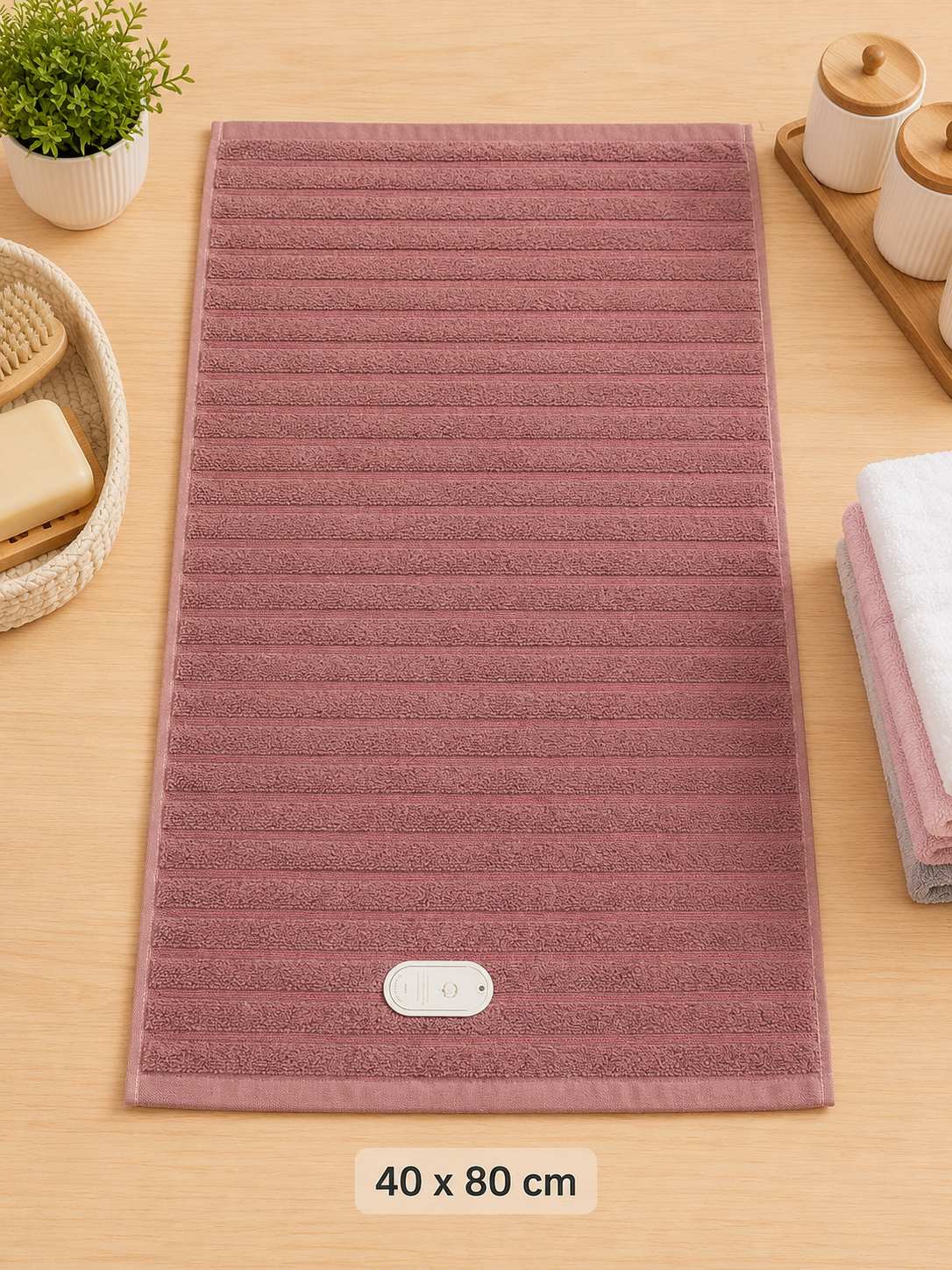 Plush Hand Towel 100% Cotton (40x80cm)