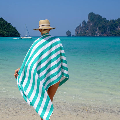 Stripe Beach Bath Towel 100% Cotton (75x150cm)