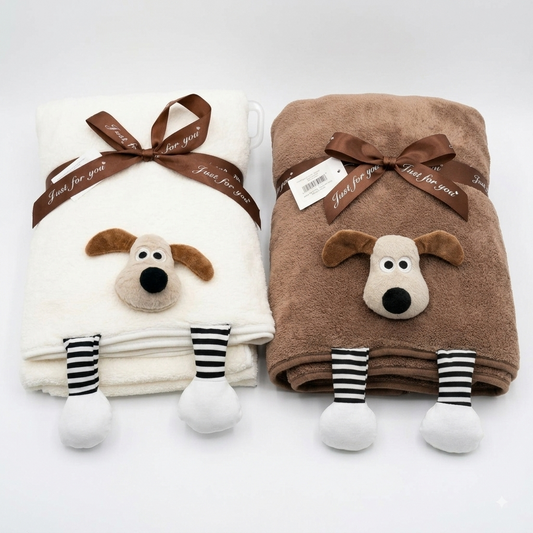 Baby Bath Towel Dog Paws