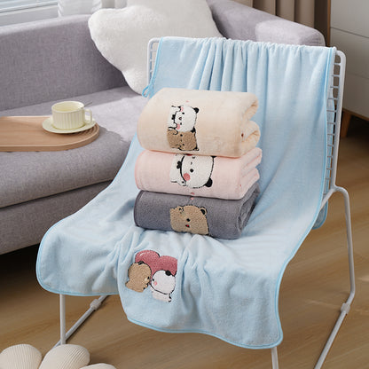 Baby Bath Towel Bear