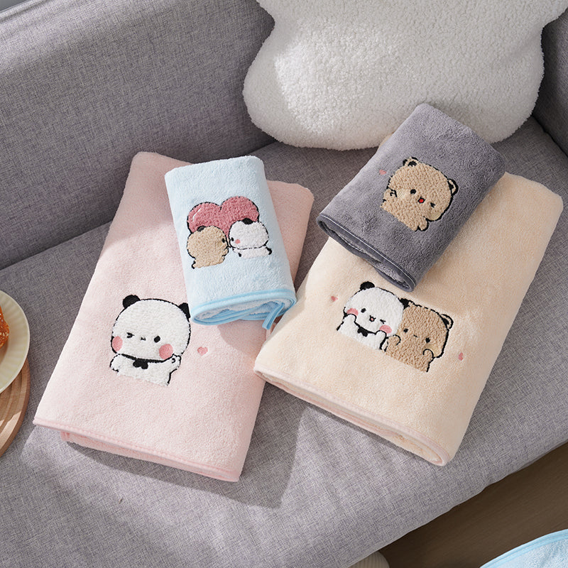Baby Bath Towel Bear