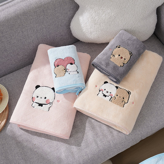Baby Bath Towel Bear
