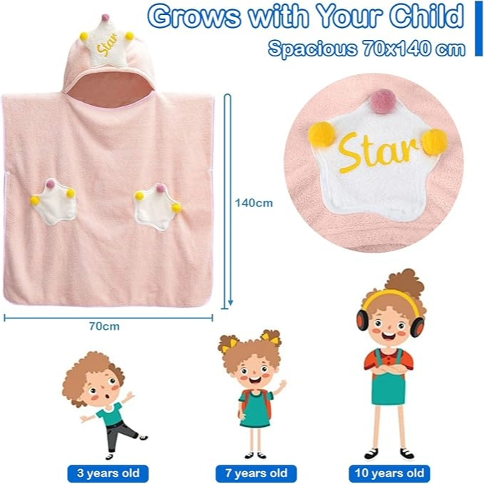 Kids Fleece Bathrobe