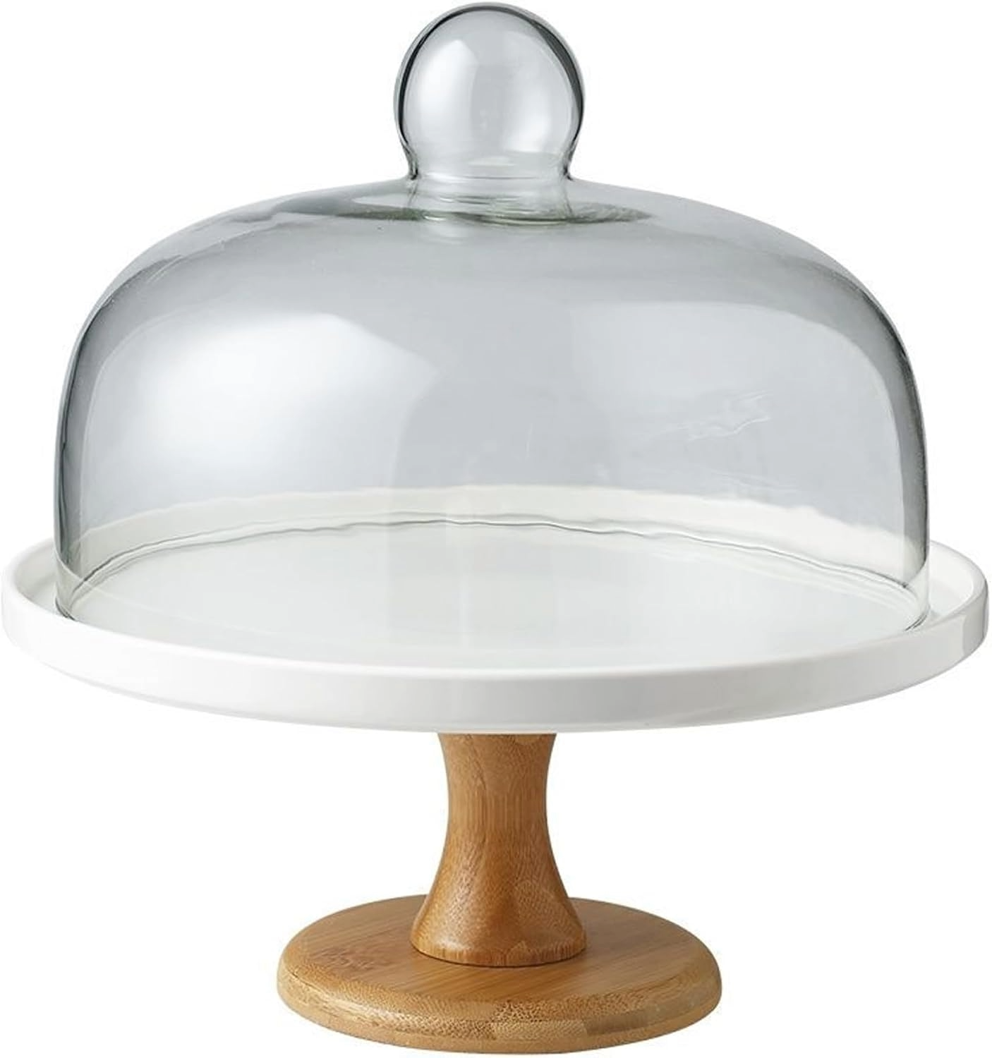 Cake Stand with Dome 28x12cm