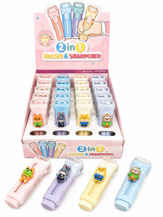 Eraser and Sharpener 2-in-1