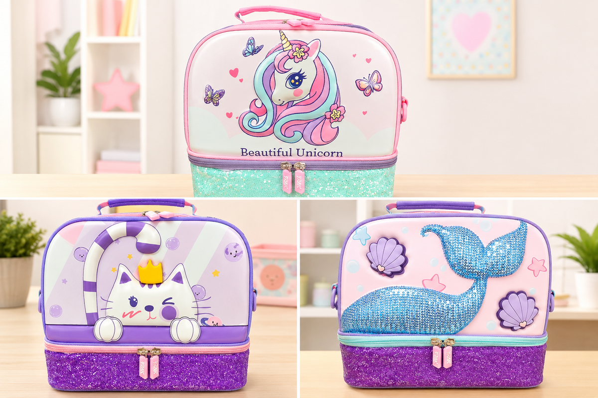 Kids Insulated Lunch Bag Assorted