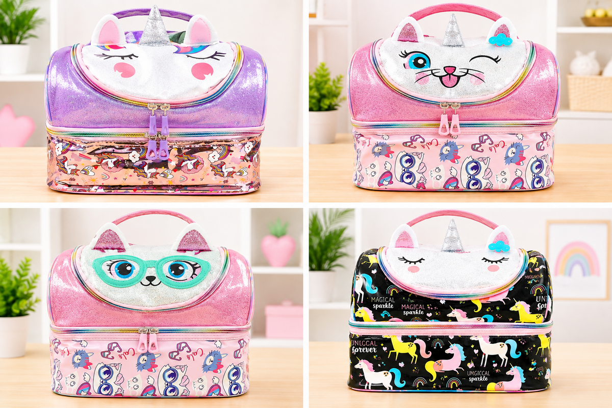 Kids Insulated Lunch Bag Assorted