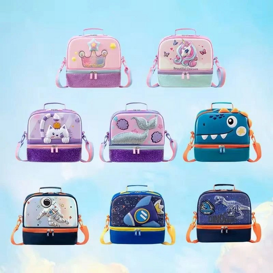 Kids Insulated Lunch Bag Assorted