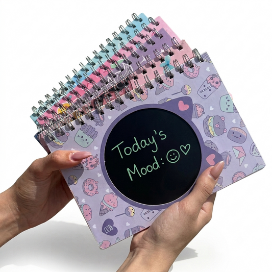LCD Writing Tablet Notebook 2Asst.