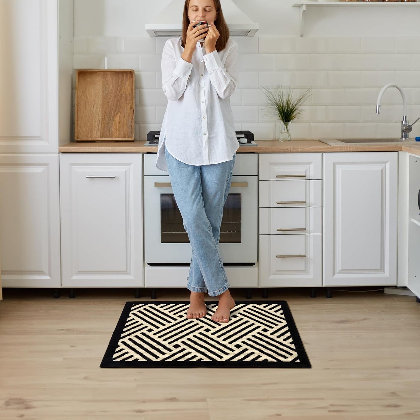 Floor Mat 2pc Black