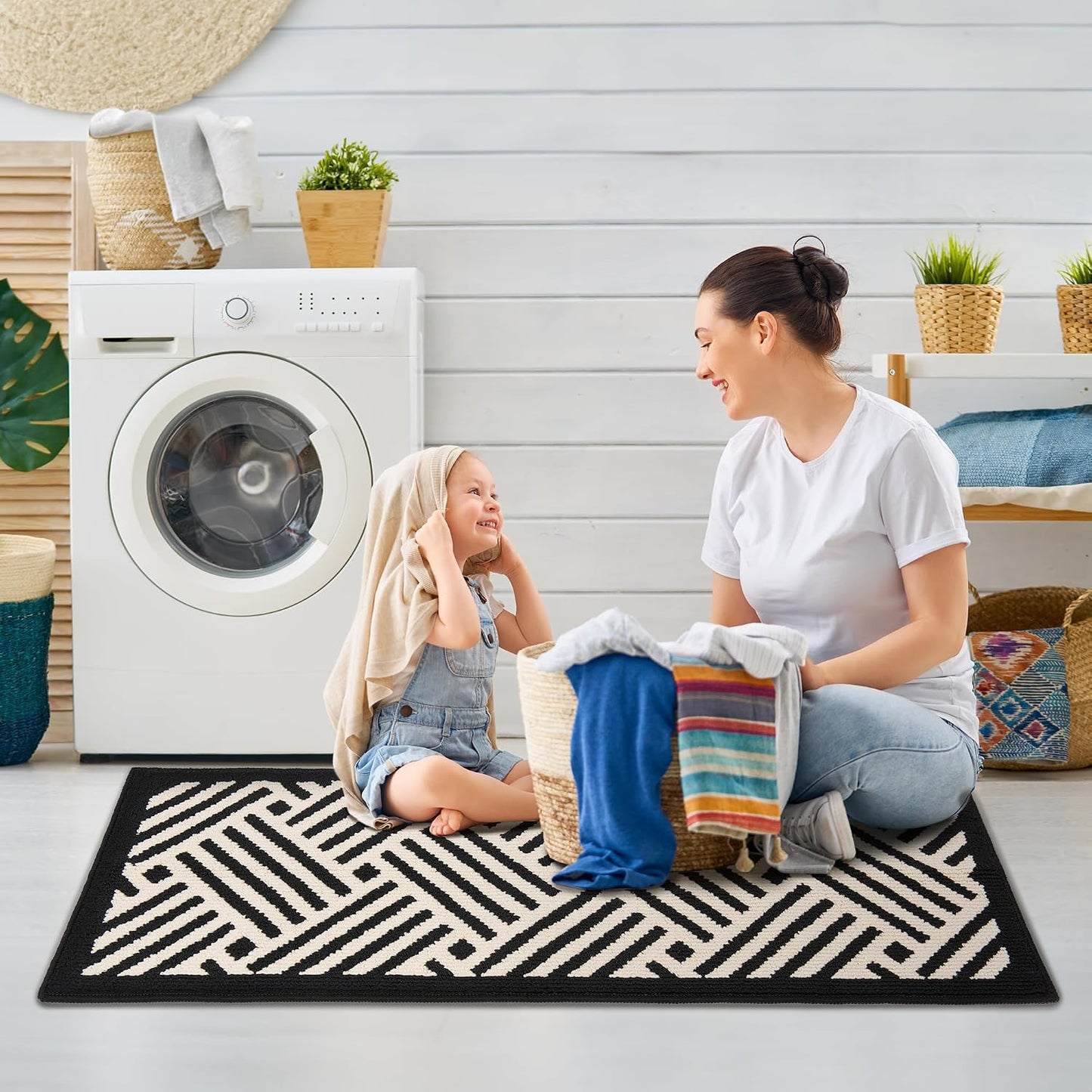Floor Mat 2pc Black