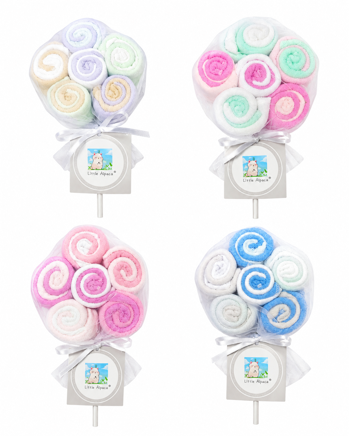 Baby Wash Cloth 6pk
