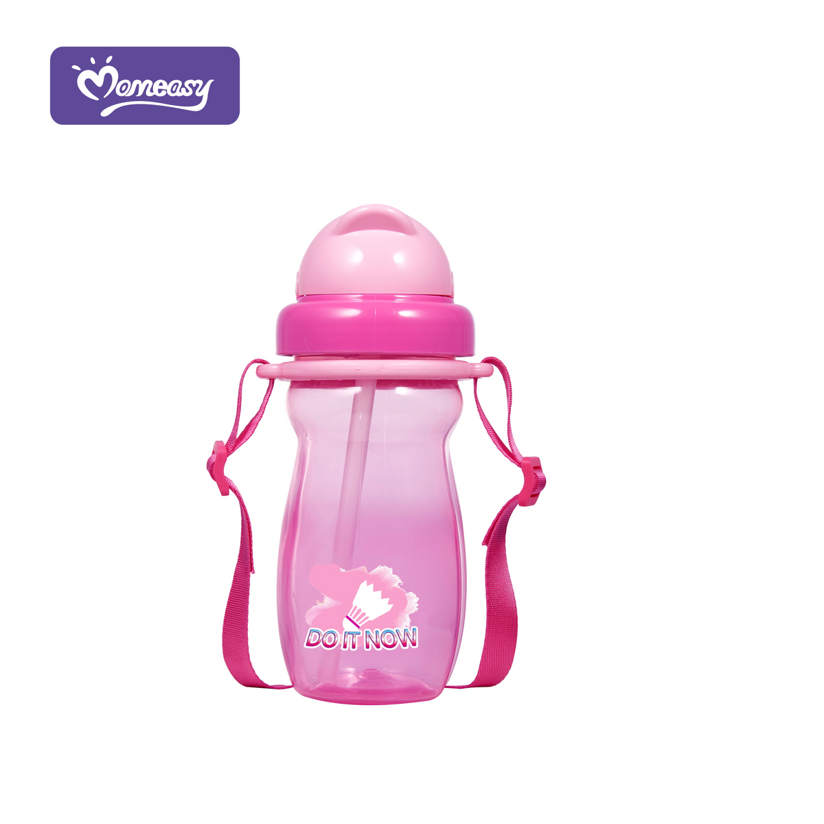 Kids Water Bottle with Straw 420ml