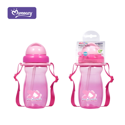 Kids Water Bottle with Straw 420ml