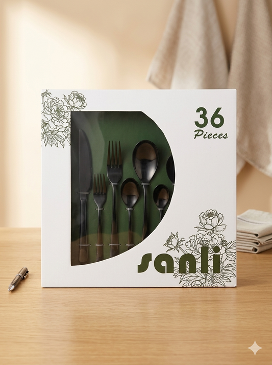 Cutlery Set 36pc Onyx