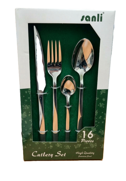 Cutlery Set 16pc Silver