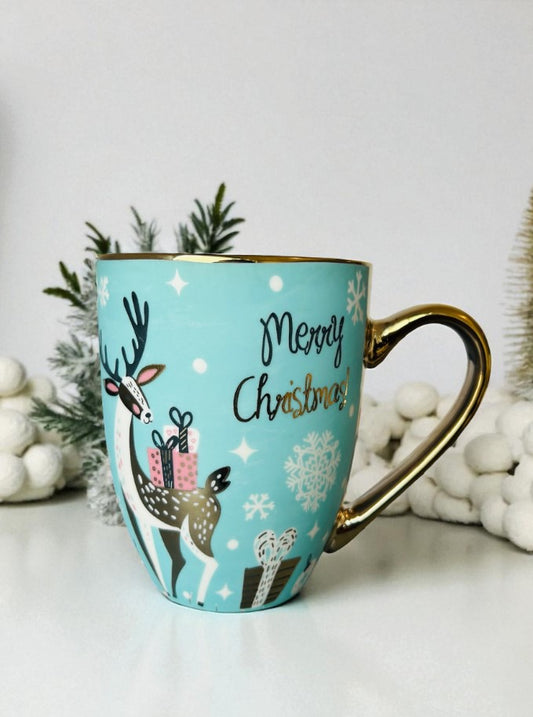 Xmas Ceramic Mug Reindeer