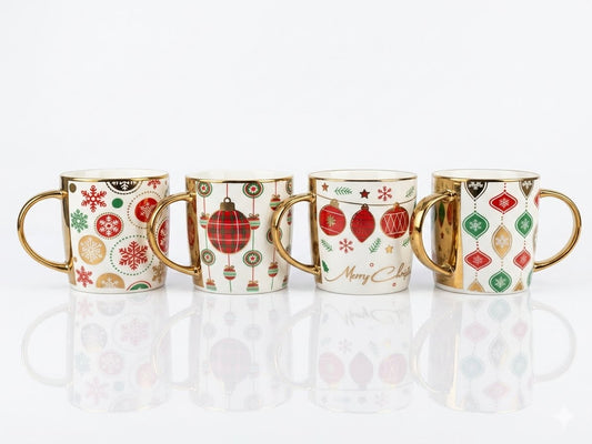Xmas Ceramic Mug Traditional