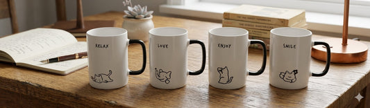 Ceramic Mug 330ml Animal Print