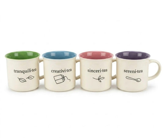 Ceramic Tea Mug Asst